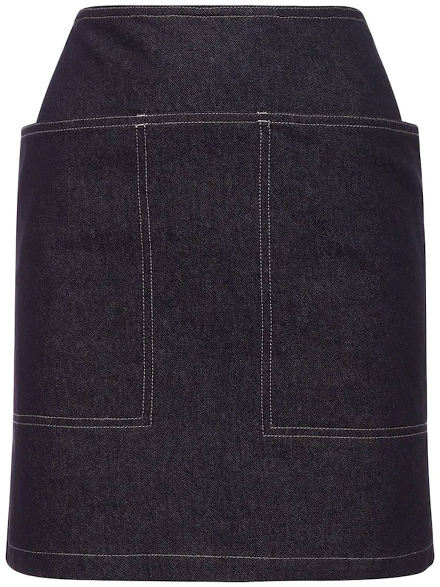 Max Mara Max Mara Umbria Denim Skirt Blauw
