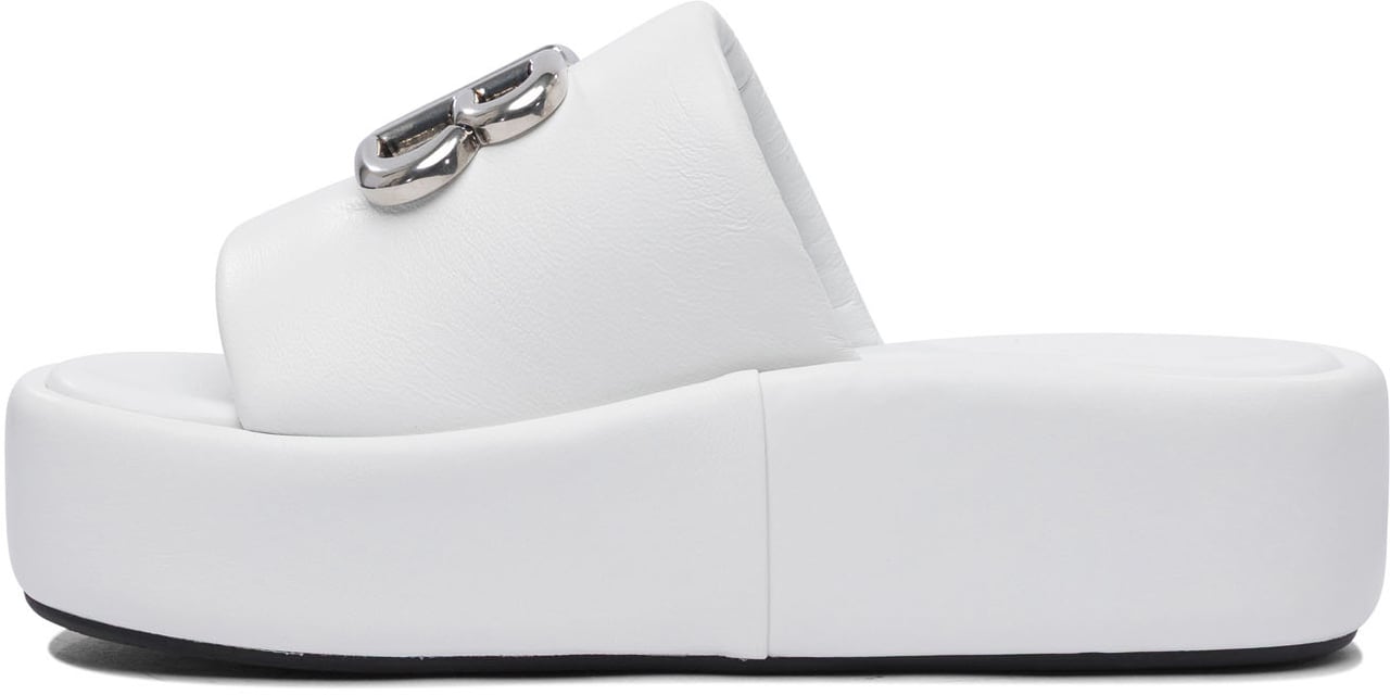 Balenciaga "Rise" 55 mm slides Wit