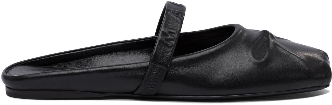 Marni "Little Bow" ballet flats sabot Zwart