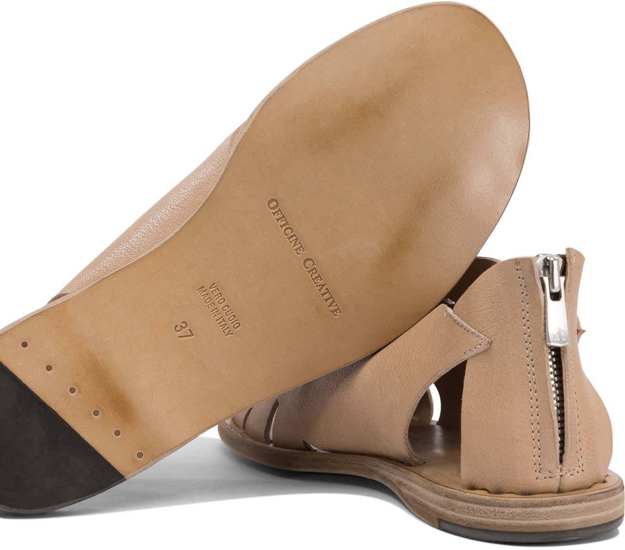 Officine Generale "Itaca" Fisherman sandals Bruin