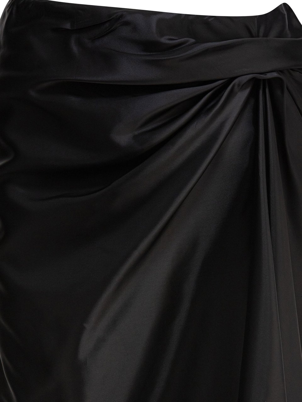 Balenciaga Draped skirt Zwart