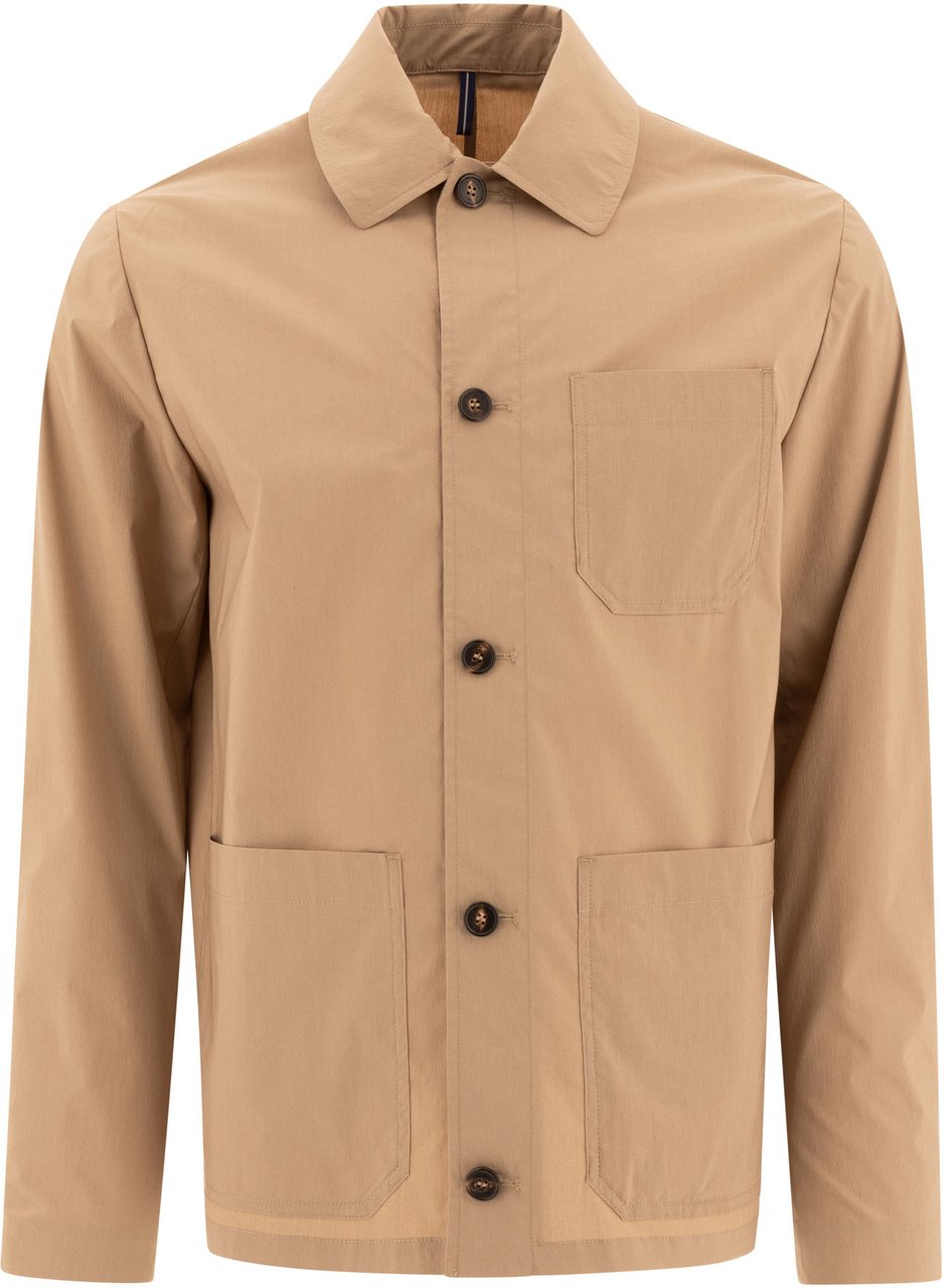 Incotex Jackets Beige