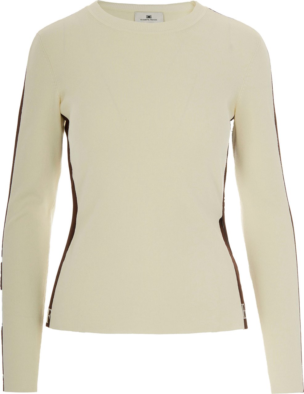 Elisabetta Franchi Sweaters Lattecaffe Beige
