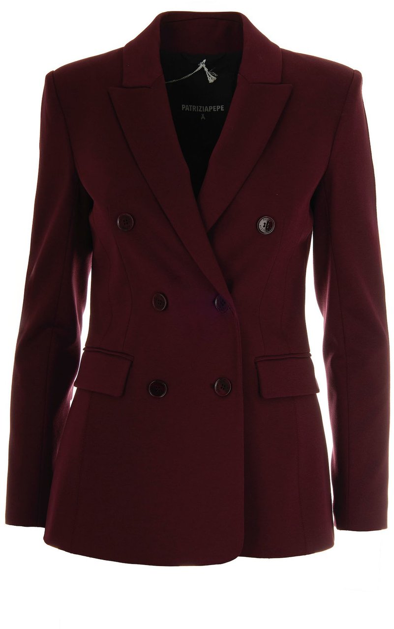 Patrizia Pepe Jackets Purple Red Rood