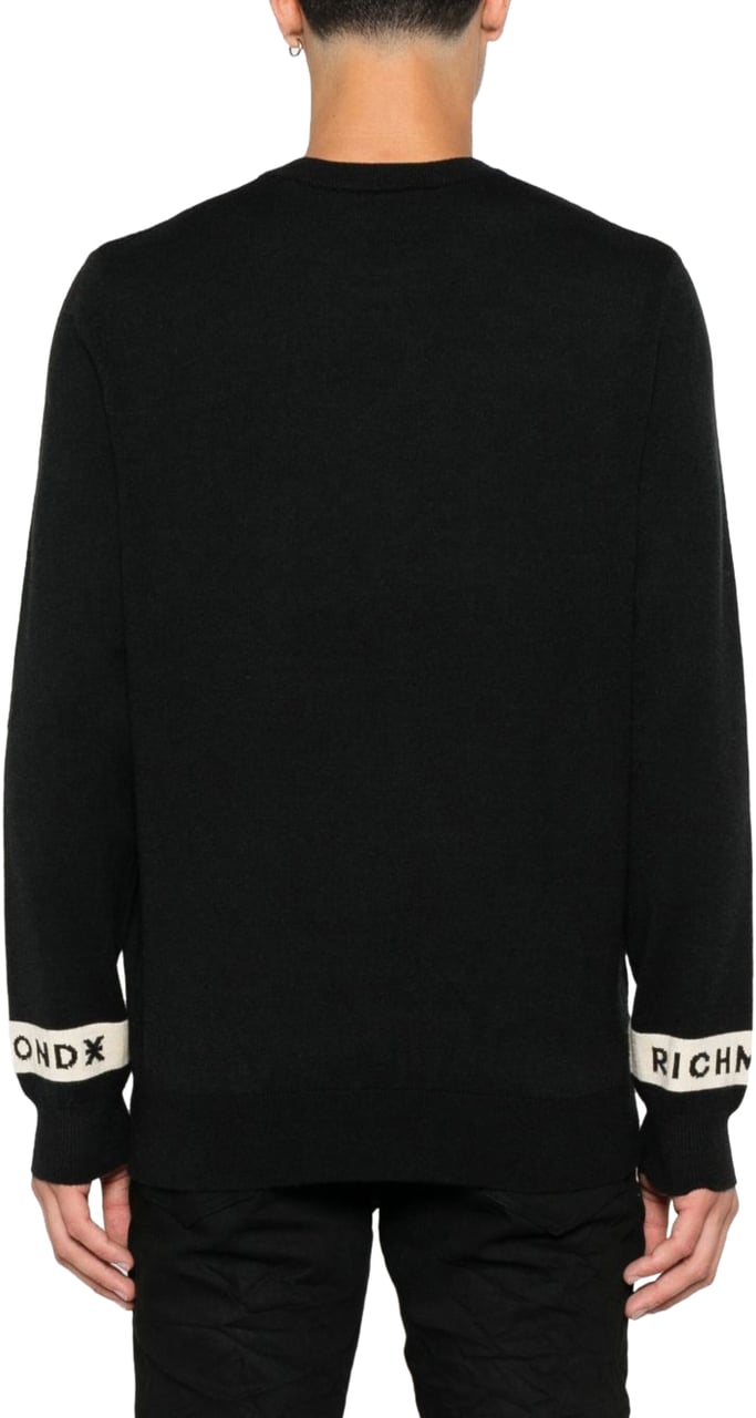 John Richmond Sweaters Black Zwart