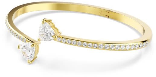 Swarovski Swarovski Armband 5733474 Mesmera Bangle Goudkleurige Plating met Witte Stenen Divers