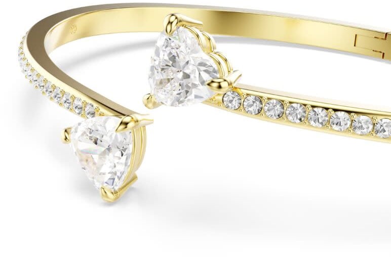Swarovski Swarovski Armband 5733474 Mesmera Bangle Goudkleurige Plating met Witte Stenen Divers