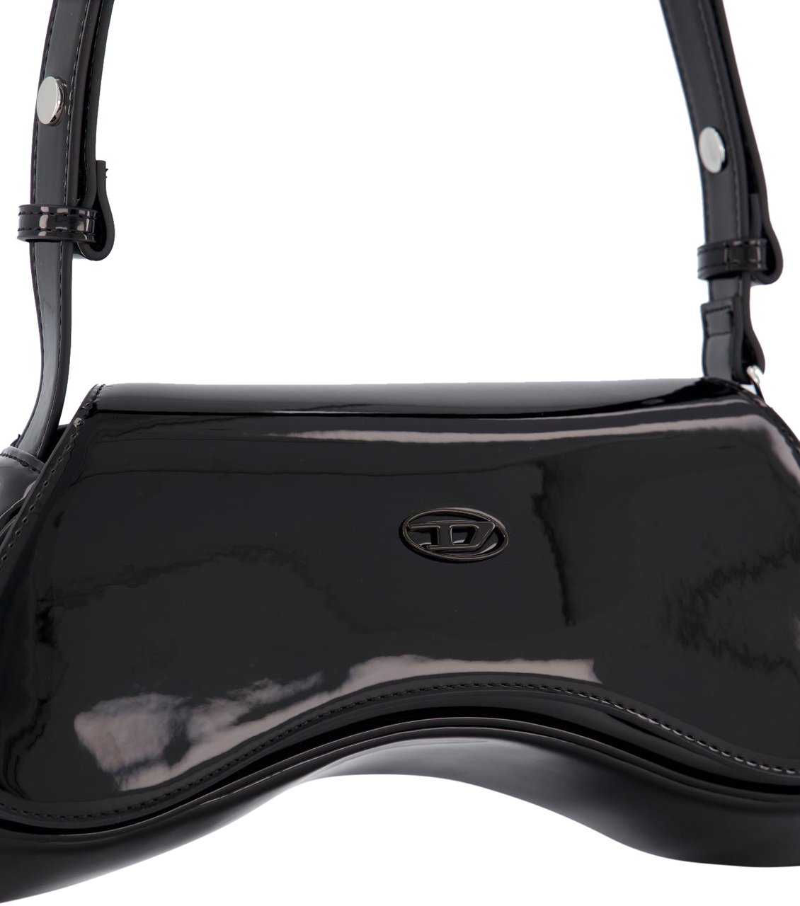 Diesel Dames Play Crossbody Bag Zwart Zwart