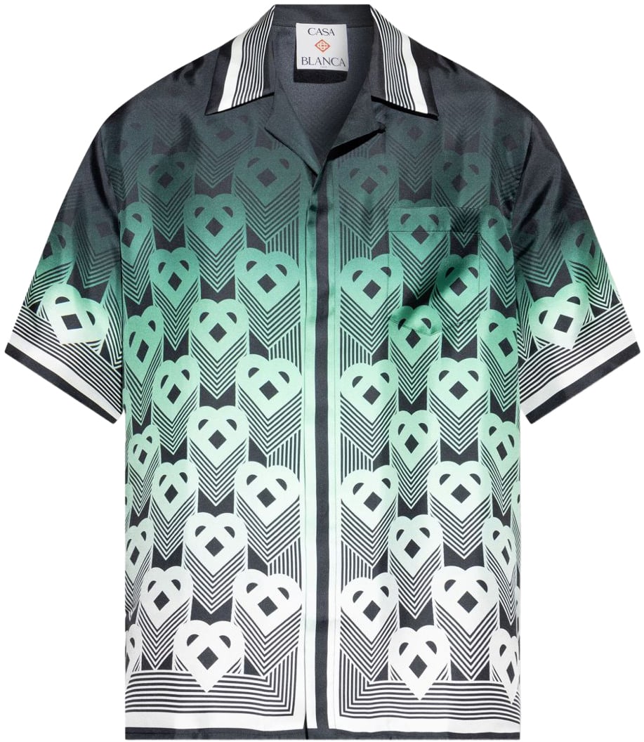 Casablanca Shirts Green Groen