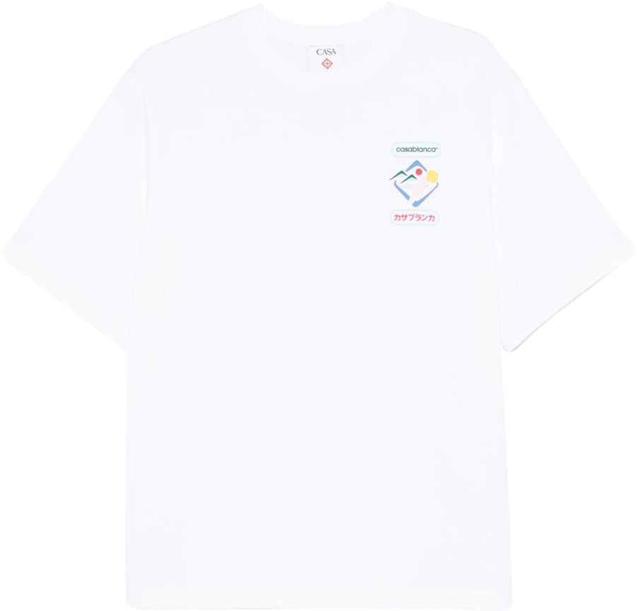 Casablanca T-Shirts And Polos White Wit