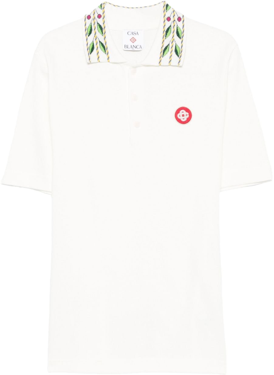 Casablanca T-Shirts And Polos White Wit