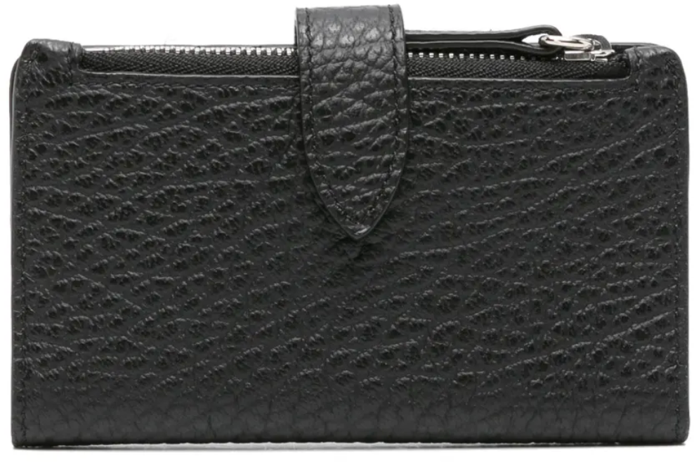 Maison Margiela Card Holder Clip 2 With Zip T8013 Zwart