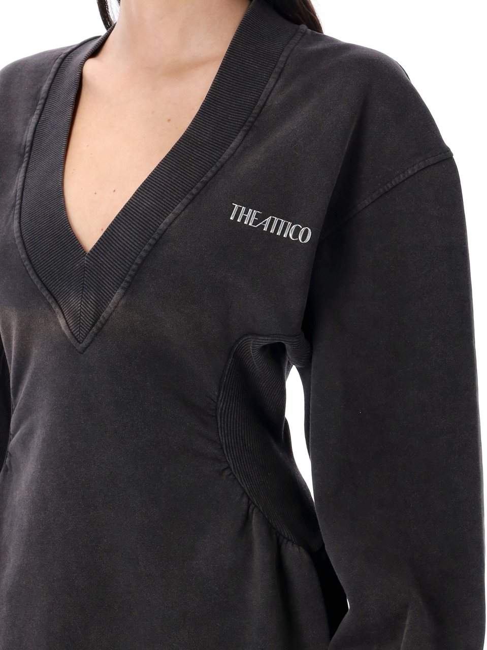 The Attico Dresses Black Zwart