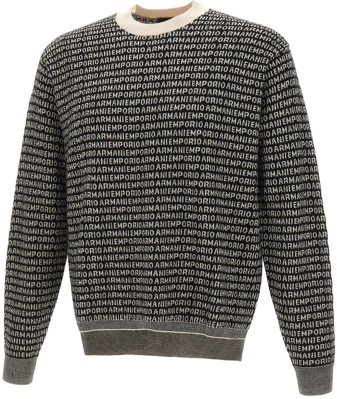 Emporio Armani Sweaters Black Zwart