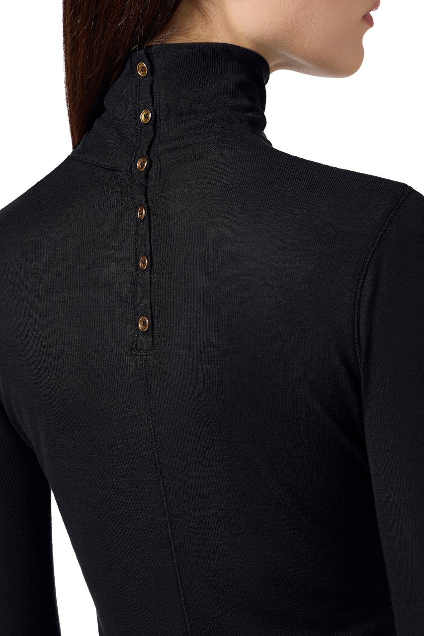 Elisabetta Franchi Sweaters Black Zwart