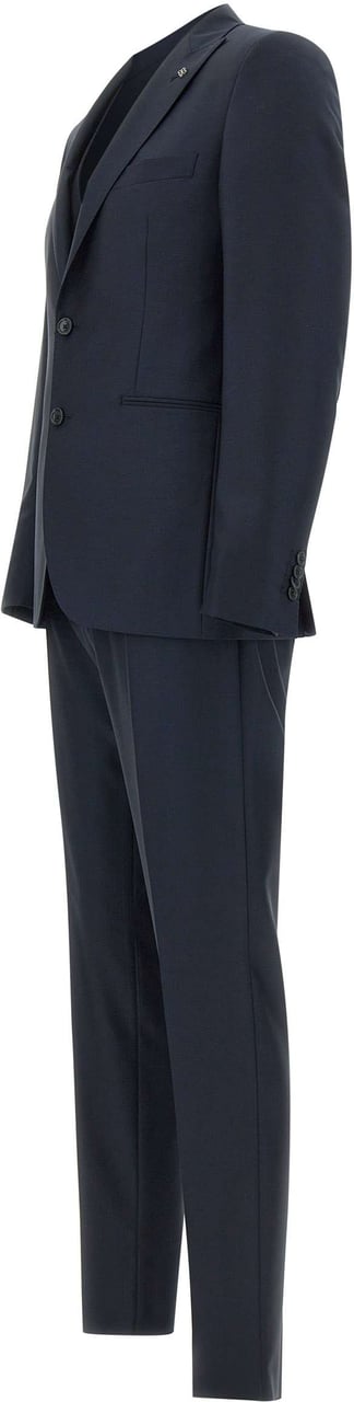 Tagliatore Dresses Blue Blauw