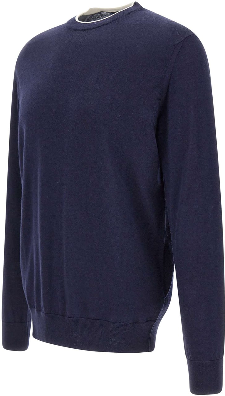 Eleventy Sweaters Blue Blauw