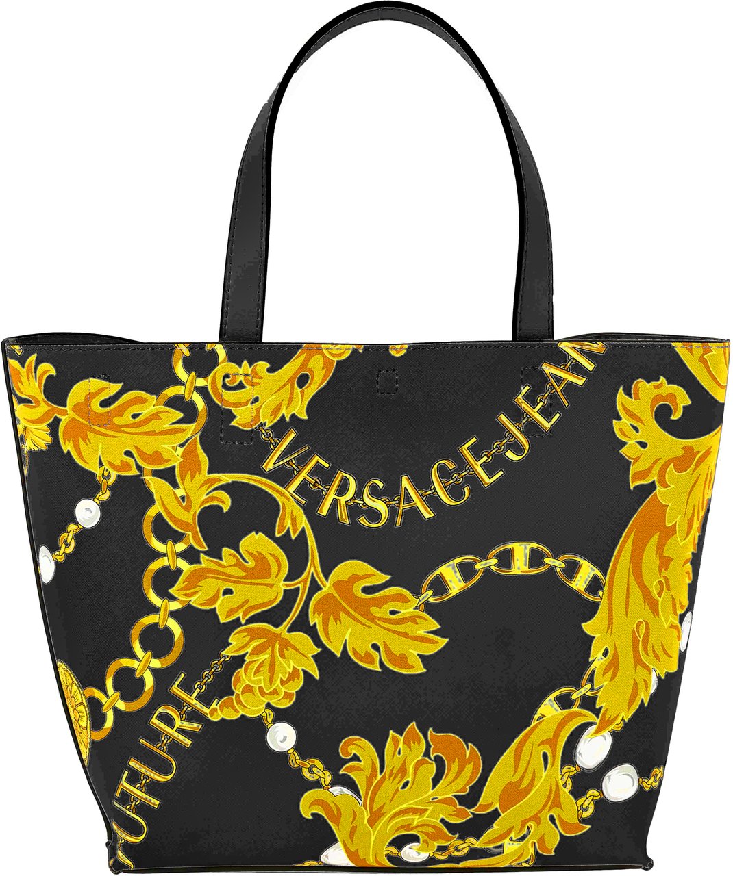 Versace Jeans Couture Reversible Shopping Bag Zwart