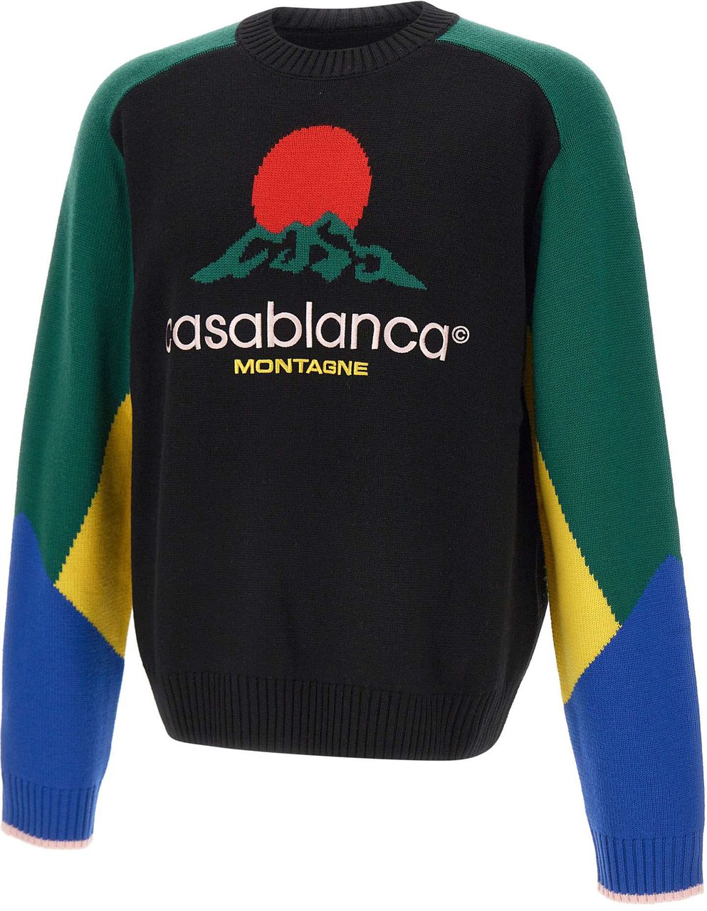 Casablanca Intarsia Crew Multicolour Divers