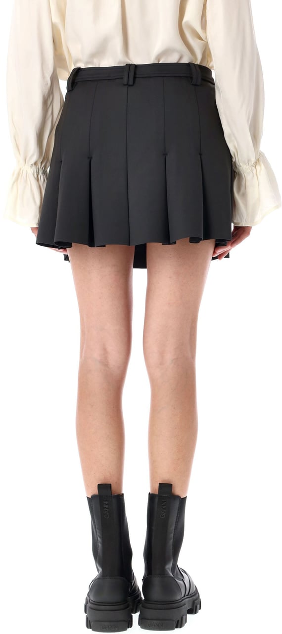 Ganni Scuba Mini Skirt Phantom Divers