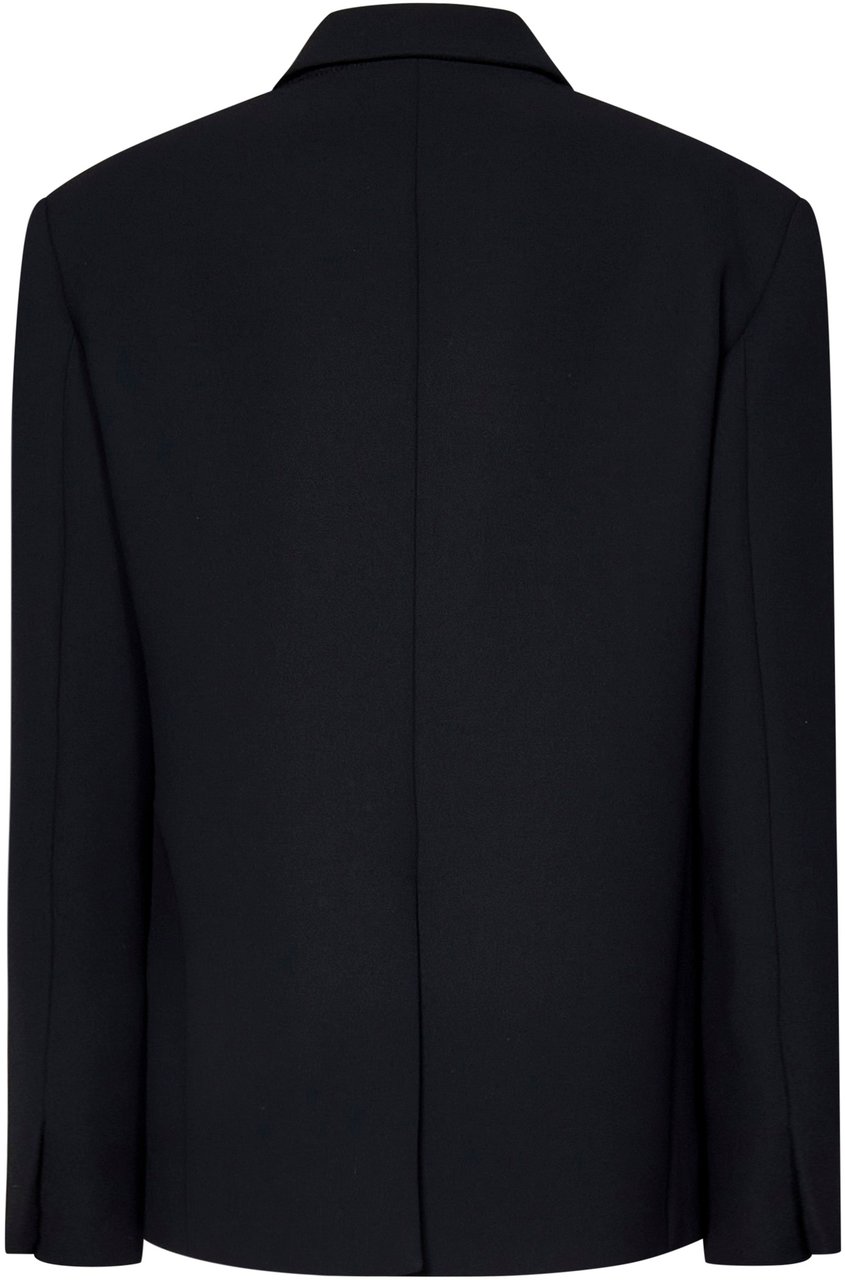 Khaite Coats Black Zwart
