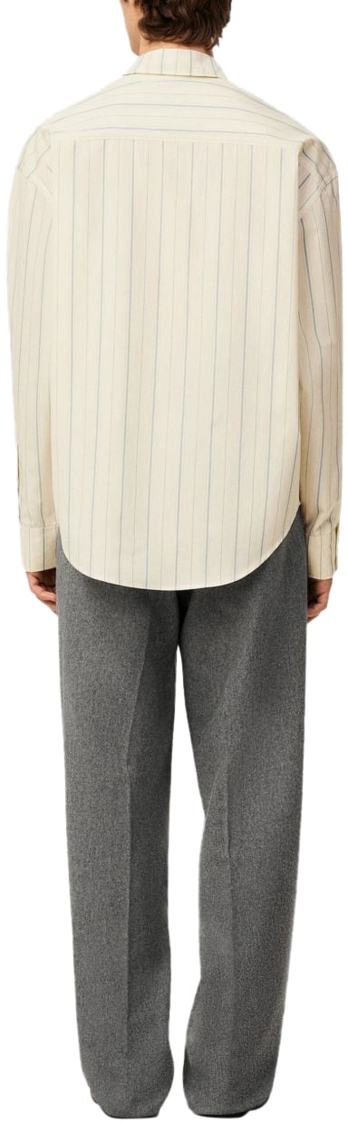 AMI Paris Shirts Beige Beige
