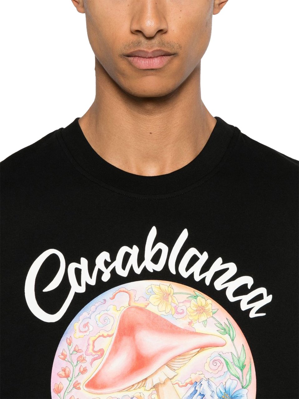 Casablanca T-Shirts And Polos Black Zwart