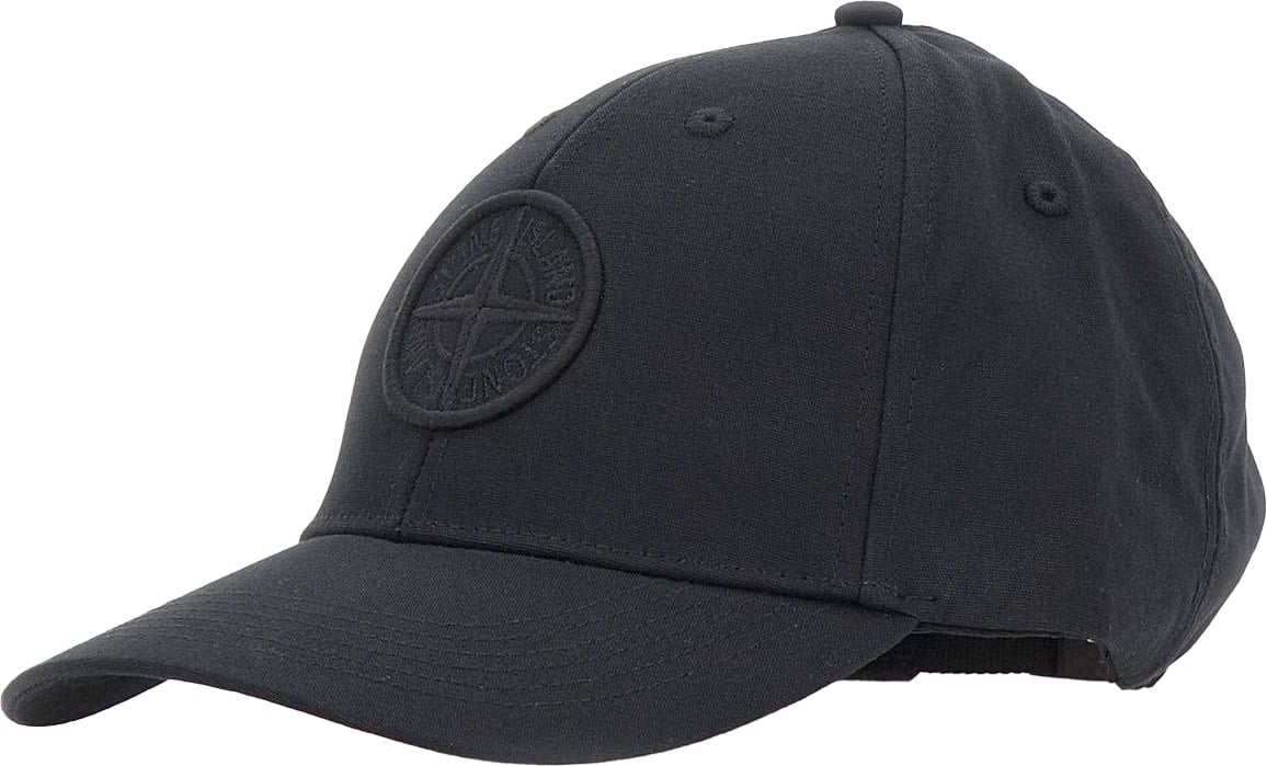Stone Island Heren Cap Zwart Zwart