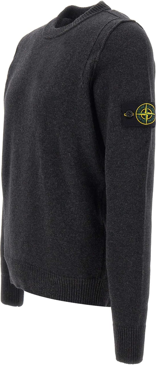 Stone Island Crew Neck Grijs
