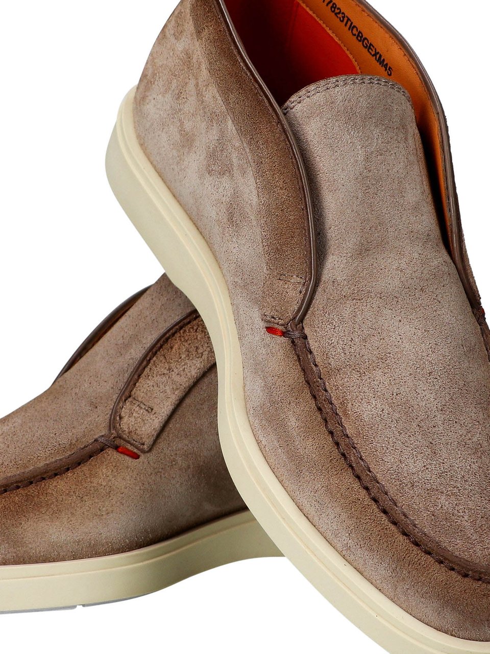 Santoni Digits Slip-on Ankle Boots Brown Bruin