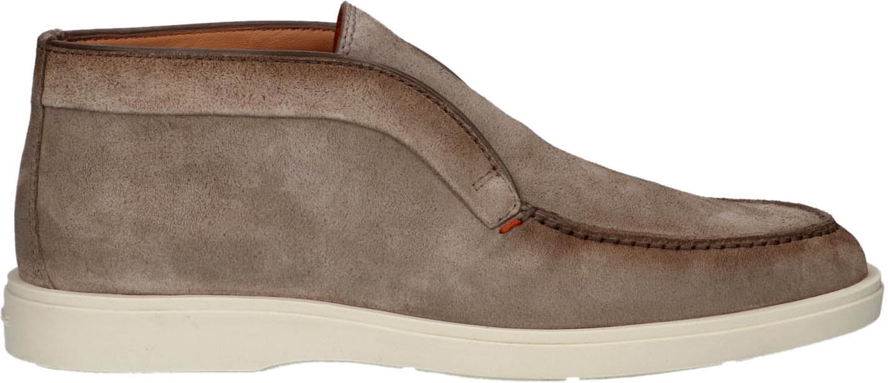 Santoni Digits Slip-on Ankle Boots Brown Bruin