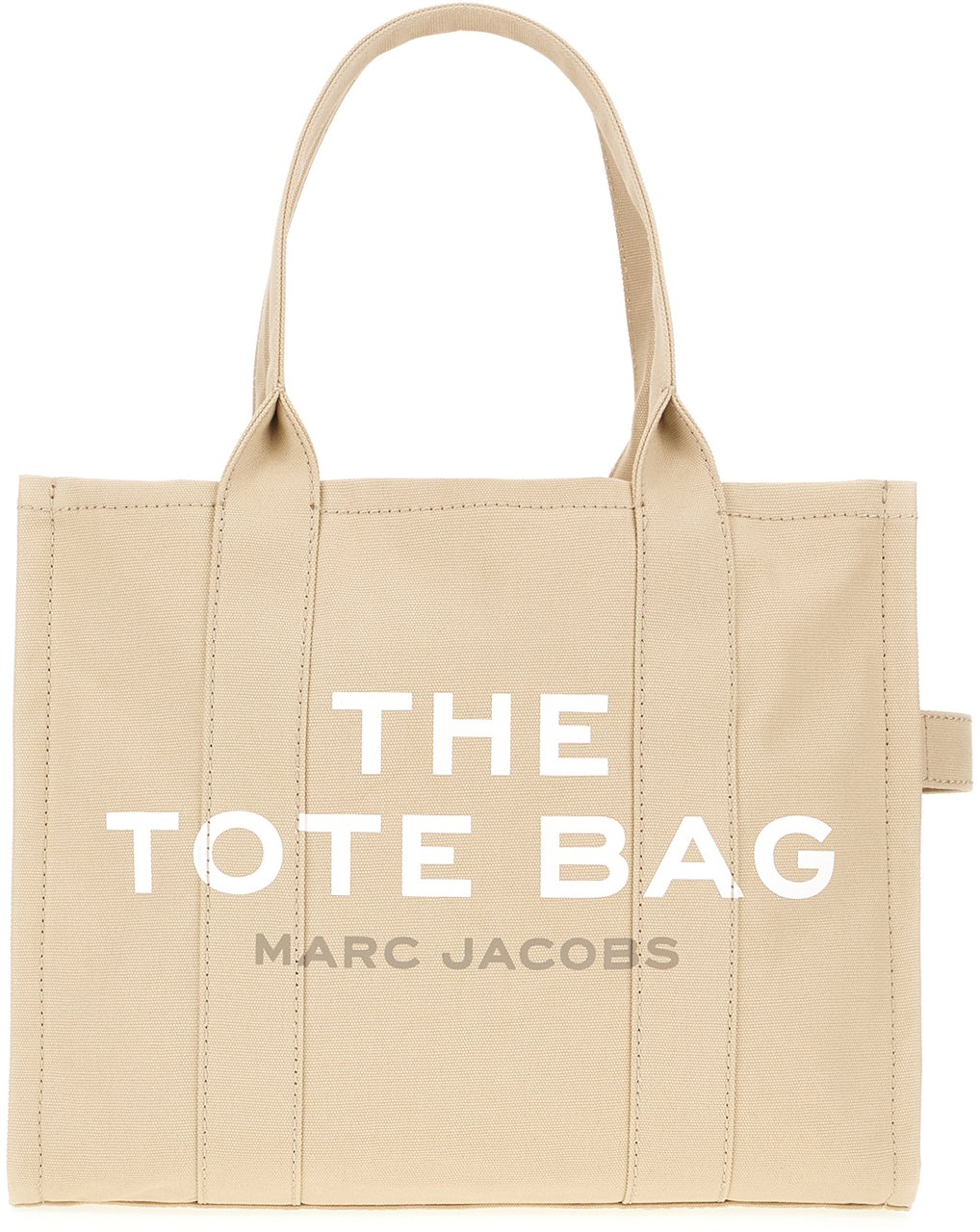 Marc Jacobs Marc Jacobs Sand canvas Tote handbag Neutraal