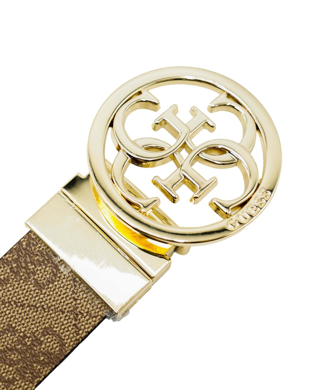 Guess Nolana Omkeerbare Broekriem Beige