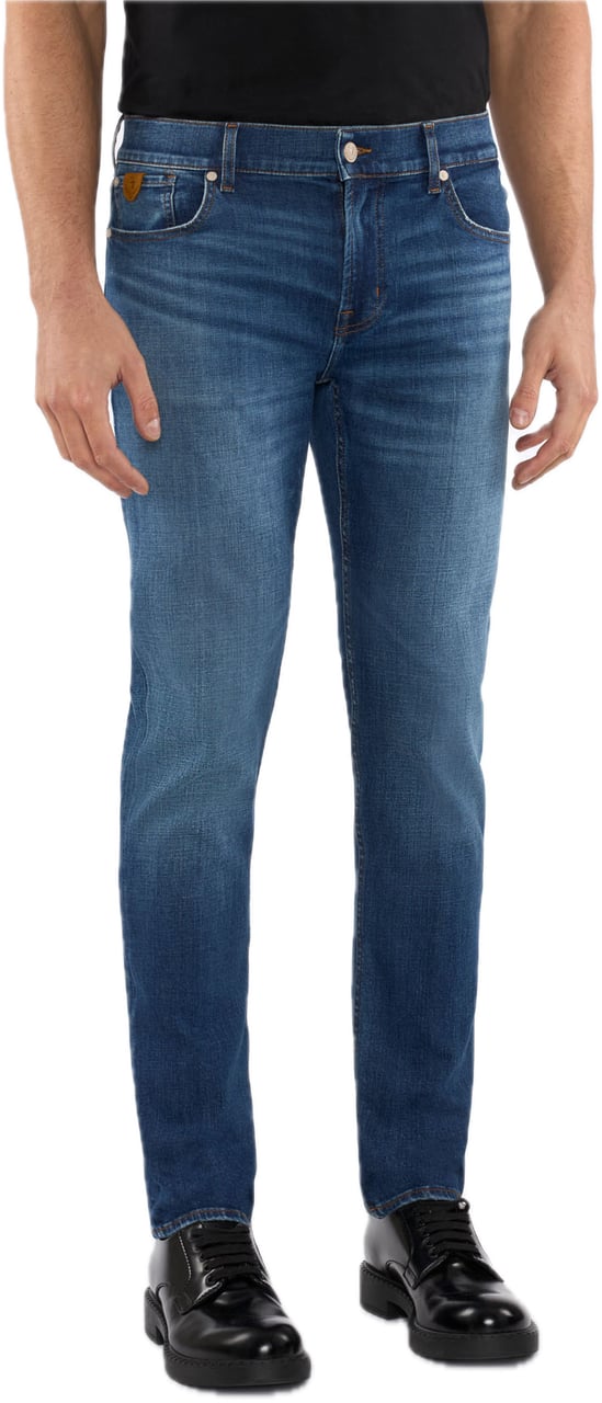 7 For All Mankind Slimmy Tap Special Edition Sonora B Blauw