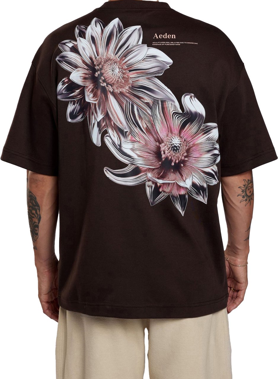 Aeden Chromer Tee Ganache Bruin