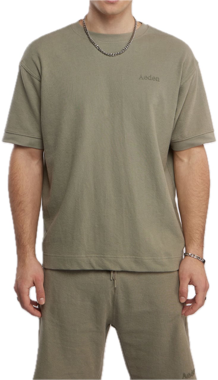 Aeden Jordan Tee Vetiver Groen