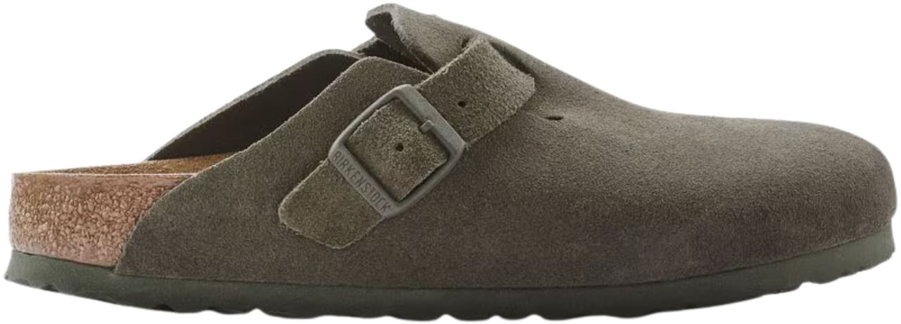 Birkenstock Birkenstock Boston Slippers Groen 1024714 Groen