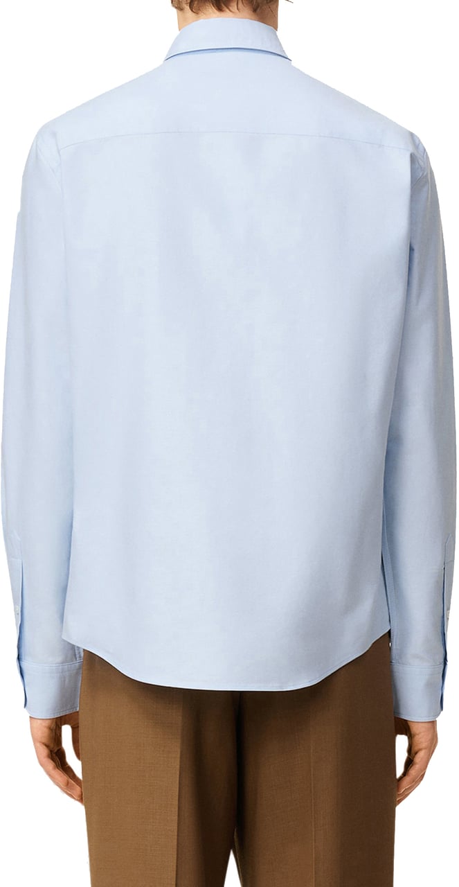 AMI Paris hemd blauw hart Blauw