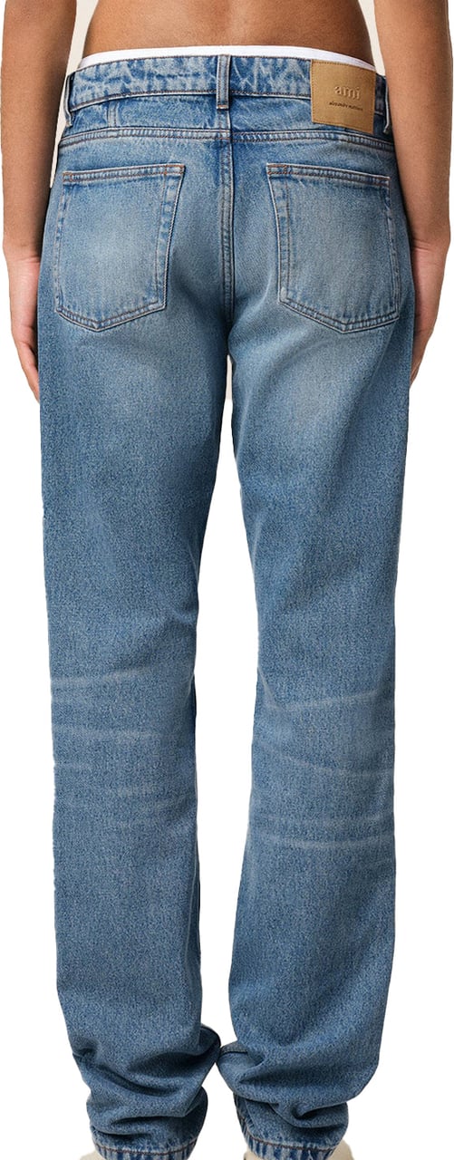 AMI Paris jeans blauw Blauw