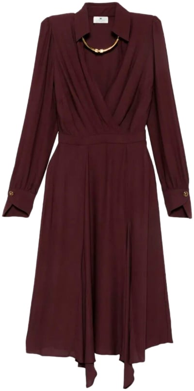 Elisabetta Franchi Dresses Merlot Rood