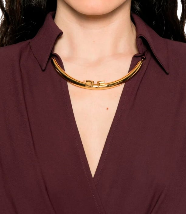 Elisabetta Franchi Dresses Merlot Rood