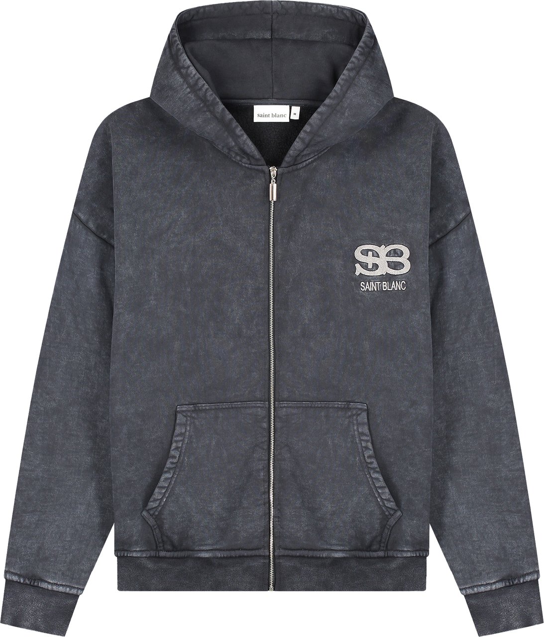 Saint Blanc Studio Zipper Blue Graphite Grijs