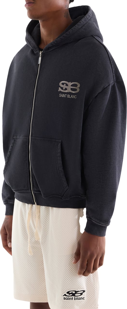 Saint Blanc Studio Zipper Blue Graphite Grijs