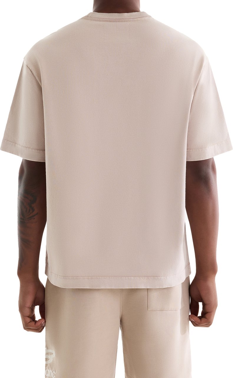 Saint Blanc Oblique T-Shirt Gray Moon Beige