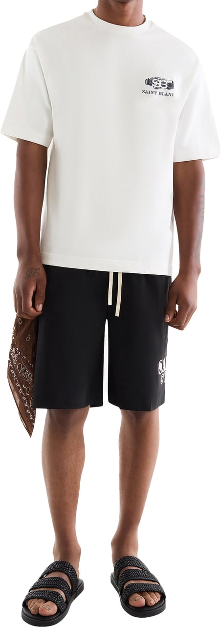 Saint Blanc Signature Garage T-Shirt Wit