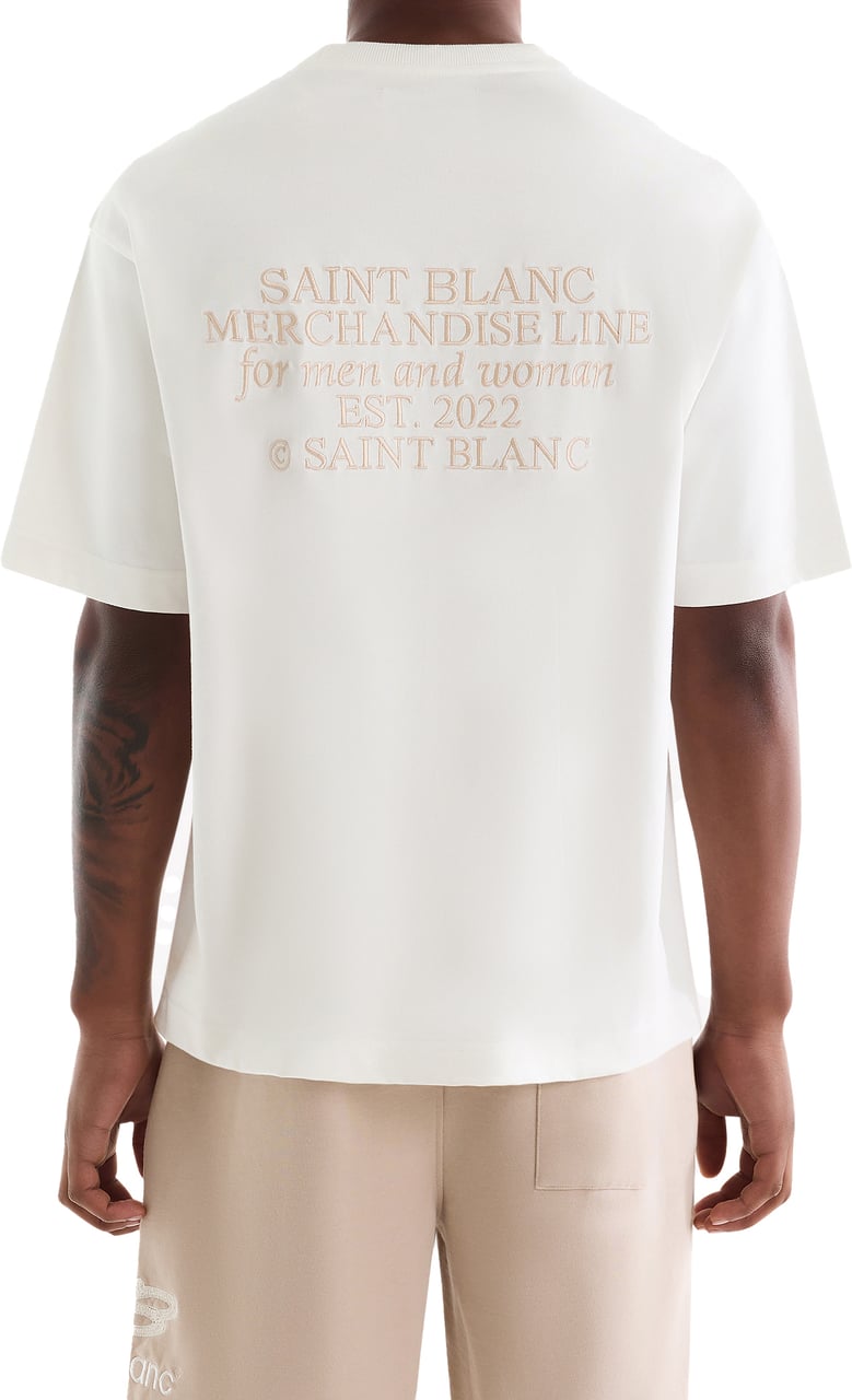 Saint Blanc M/F T-Shirt Bright White Wit