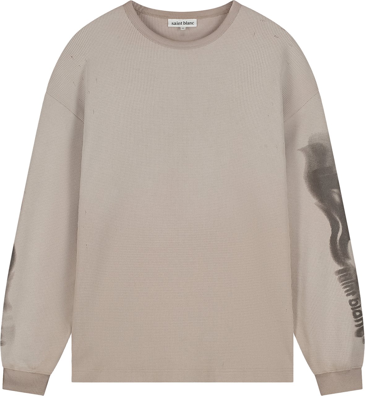 Saint Blanc Blur Waffle Knit Off White Beige