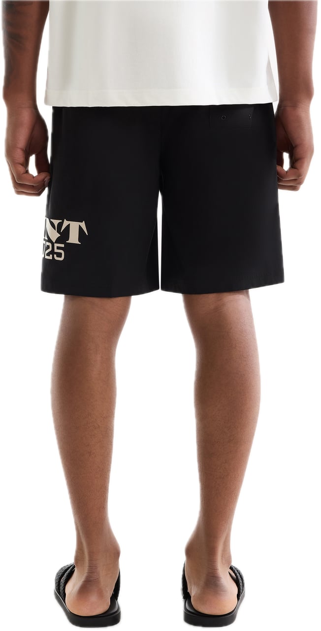 Saint Blanc Logo Swim Short Black Zwart