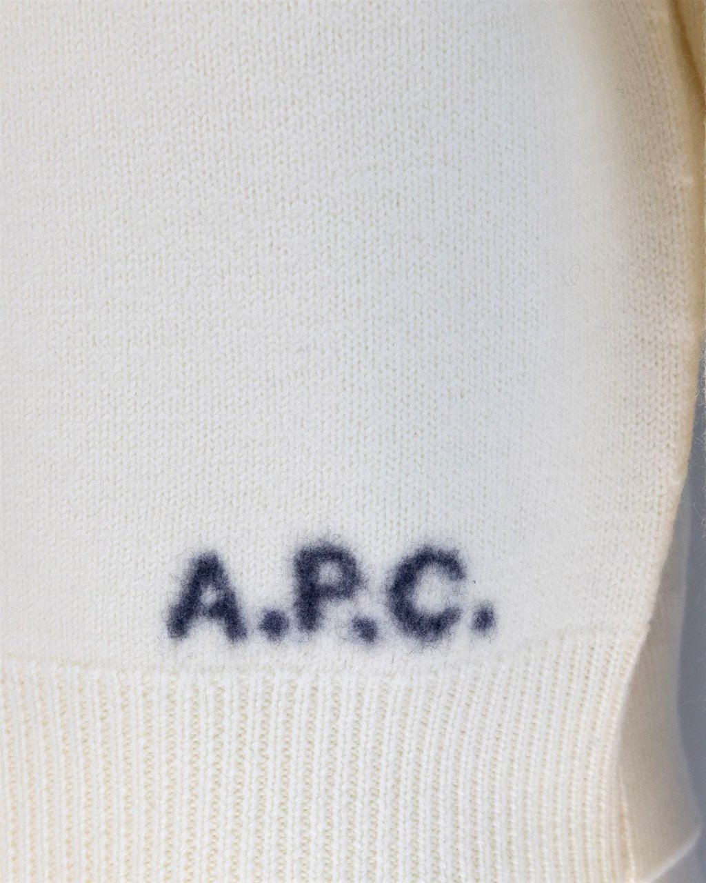 A.P.C. Esther Crew Neck Knit Beige Beige