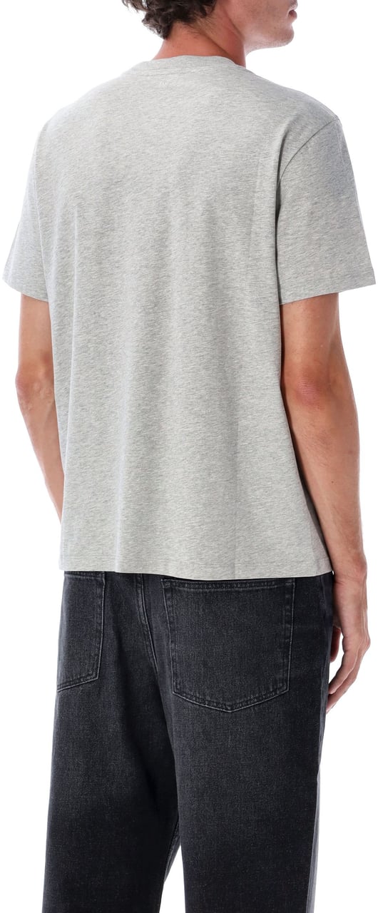 AMI Paris T-Shirts And Polos Light Grey Grijs